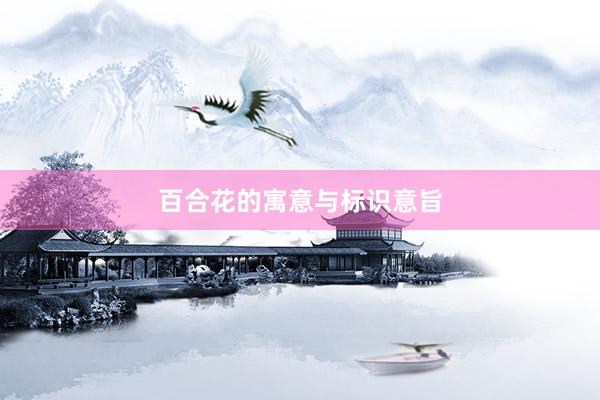 百合花的寓意与标识意旨